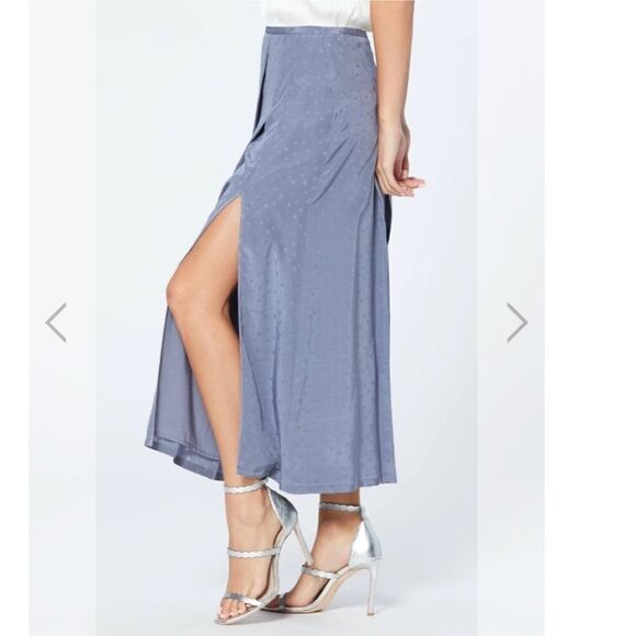 PAIGE SHAVONTI STAR MIDI SKIRT IN GRANITE - Picture 13 of 14